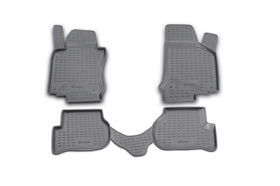 Volkswagen Golf 5 2003–2009 Gummimattor till kupén (4 st, Novline) Image