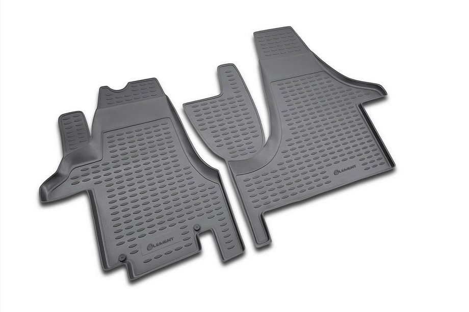Volkswagen T5 Transporter 2003–2010 Gummimattor till kupén (2 st, Novline) Image