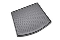 Volkswagen Touran 2003–2010 Gummimatta till bagageutrymmet (2 delar) (Novline) (7 säten) foto 1