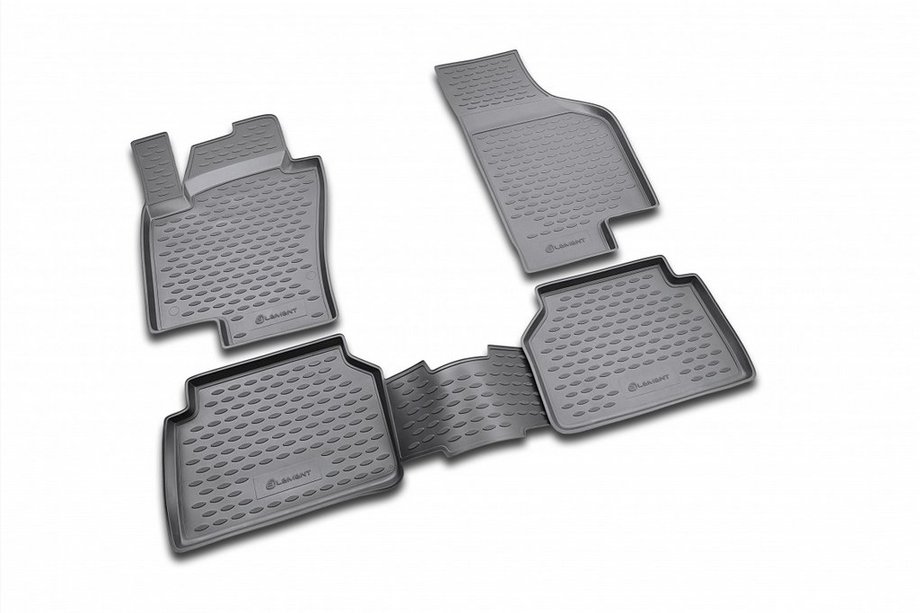 Volkswagen Tiguan 2007–2016 Gummimattor till kupén (4 st, Novline) Image
