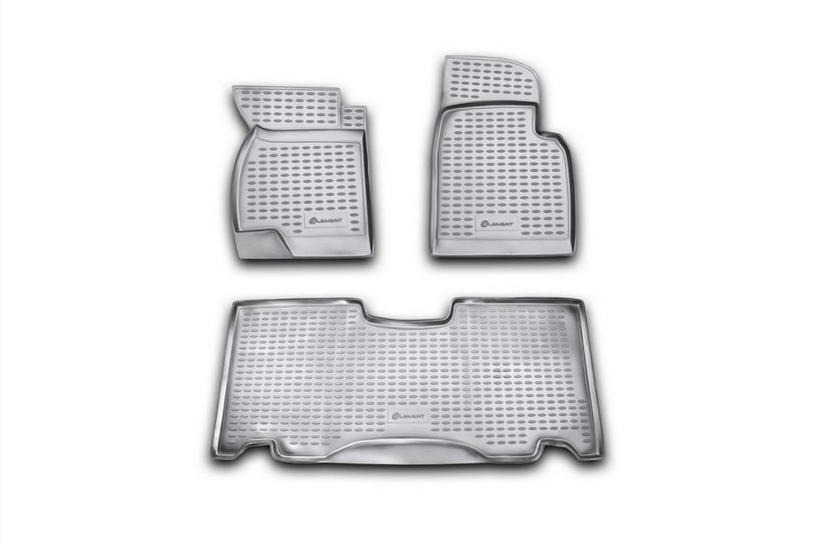 UAZ 3151 1985–2003 (Patriot) Gummimattor för kupén (Classic/Comfort) (3 st, Novline) 2005-2014 Image