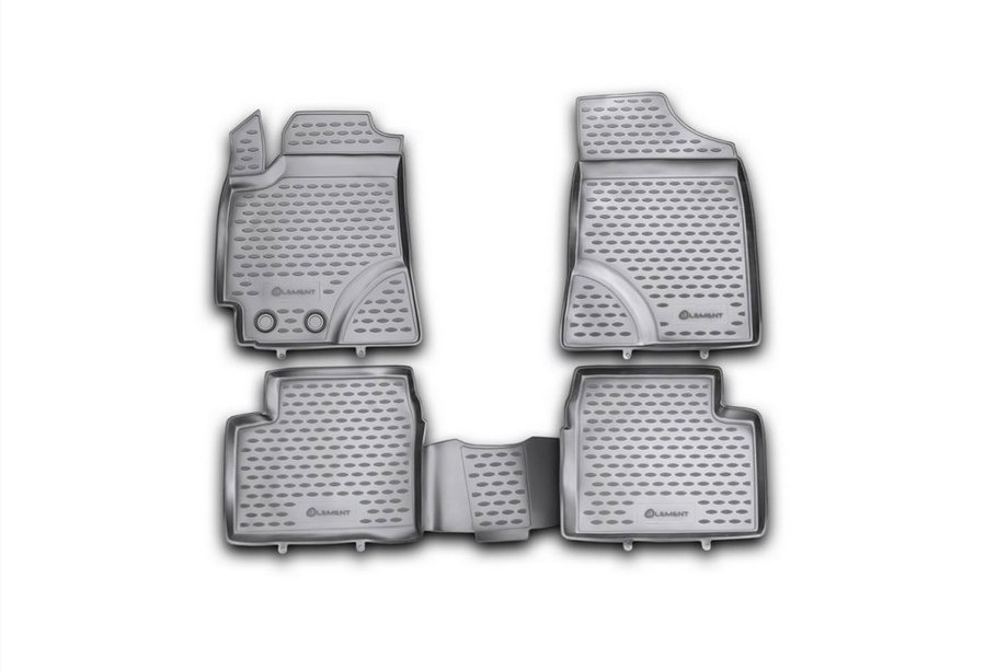 Geely Emgrand EC7 2009– Gummimattor till kupén (4 st, Novline) Image