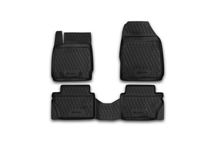 Ford Fiesta 2008–2017 Gummimattor till kupén (4 st, Novline) Image