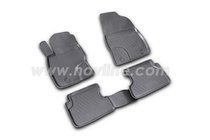 Ford Focus II 2005–2008 Gummimattor till kupén (4 st, Novline) Variant 1 foto 1