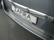 Opel Zafira B 2005–2011 Natanika lastskydd för bakre stötfångare (rostfritt stål) foto 1