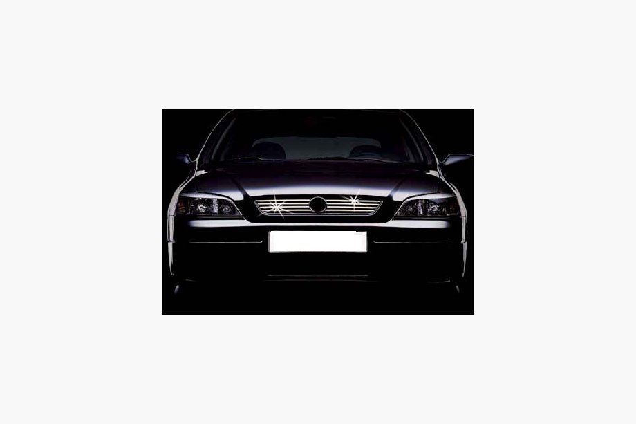 Opel Astra G Classic 1998–2012 Grillister (8 st, rostfritt stål) Image