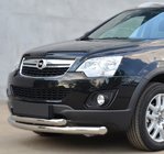 Opel Antara 2006–2017 Dubbelrör (rostfritt) foto 1