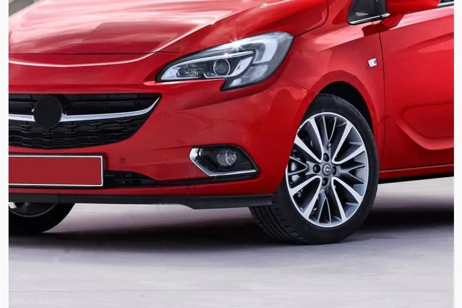 Opel Corsa E 2015–2019 Dimljuskåpor (2 st, rostfritt stål) Image
