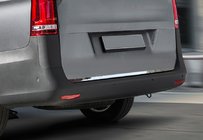 Mercedes Vito/V-klass W447 2014– Rostfri list till baklucka Carmos - turkiskt stål foto 1