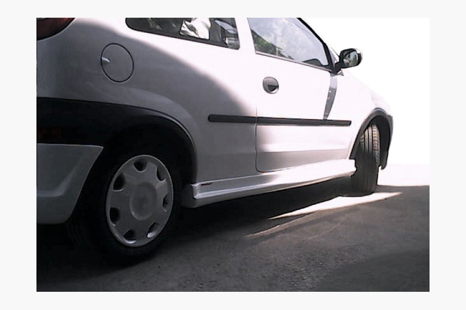 Opel Corsa C 2000–2006 Sidokjolar (för lackering) Image
