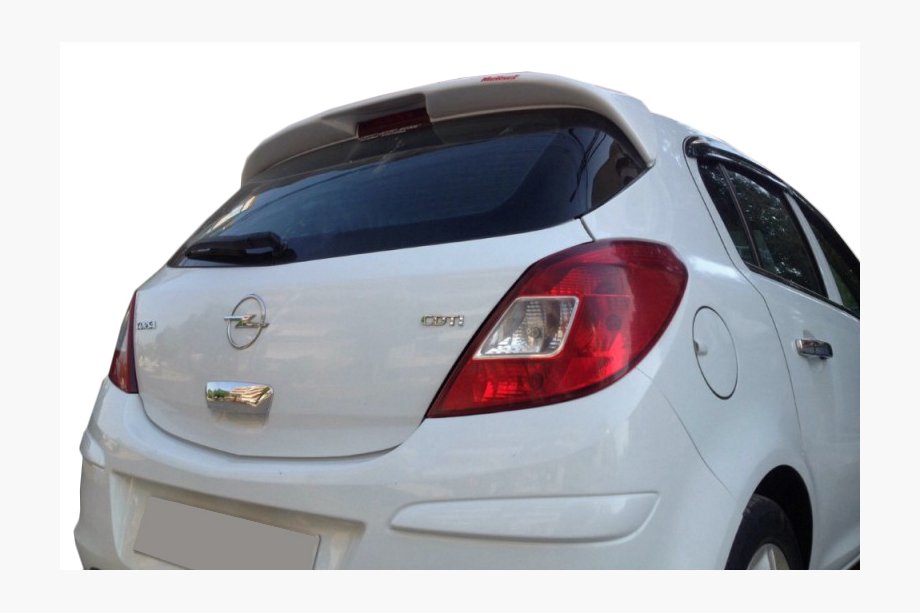 Opel Corsa D 2007–2014 Spoiler för 4-dörrars (för lackering) Image