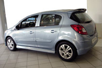 Opel Corsa D 2007–2014 Sidokjolar (för lackering) foto 1