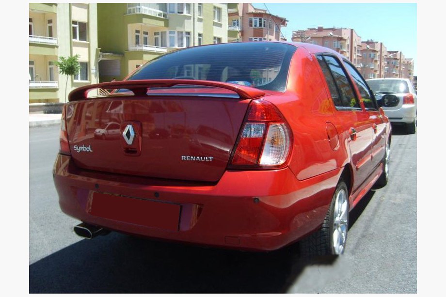 Renault Symbol 1999–2008 Spoiler Sedan (för lackering) Image