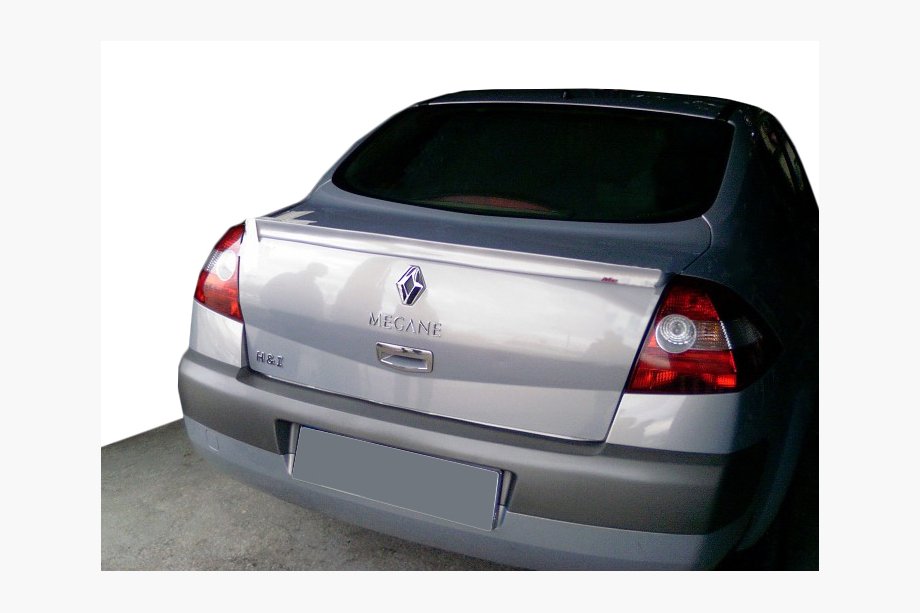 Renault Megane II 2004–2009 Spoiler Sedan (för lackering) Image