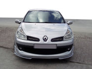Renault Clio III 2005–2012 Frontstötfångarläpp V1 (för lackering) foto 1