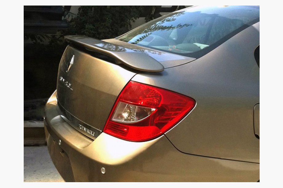 Renault Symbol 2008–2013 Spoiler Sedan (för lackering) Image