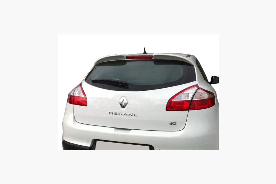Renault Megane III 2009–2016 Spoiler HB (olackerad) Image