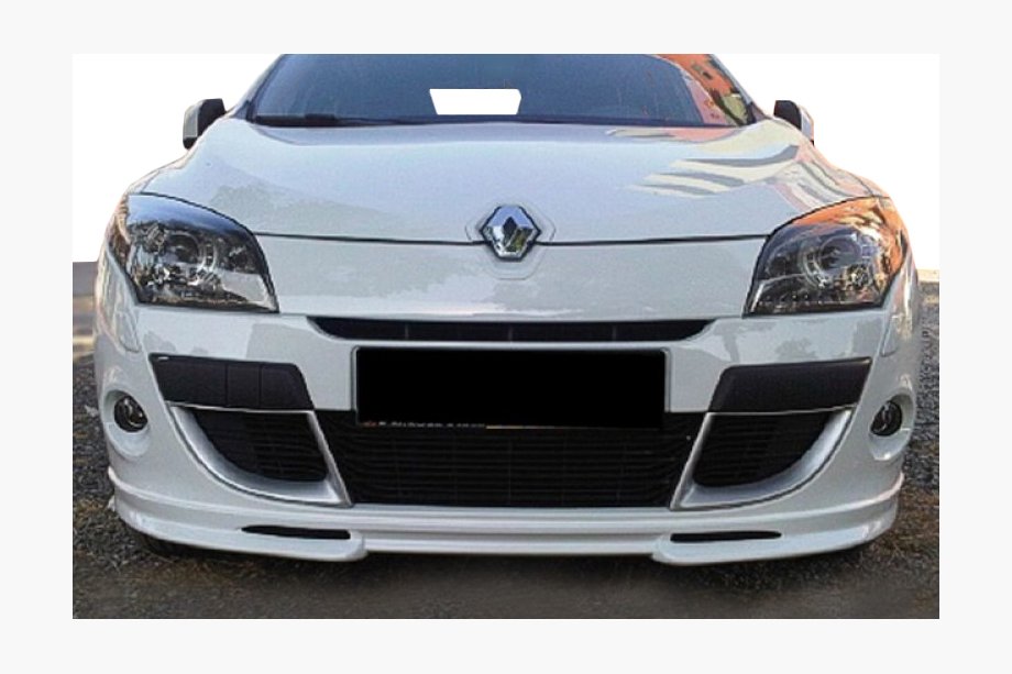 Renault Megane III 2009–2016 Främre läppspoiler (för lackering) Image