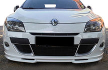 Renault Megane III 2009–2016 Främre läppspoiler (för lackering) foto 1
