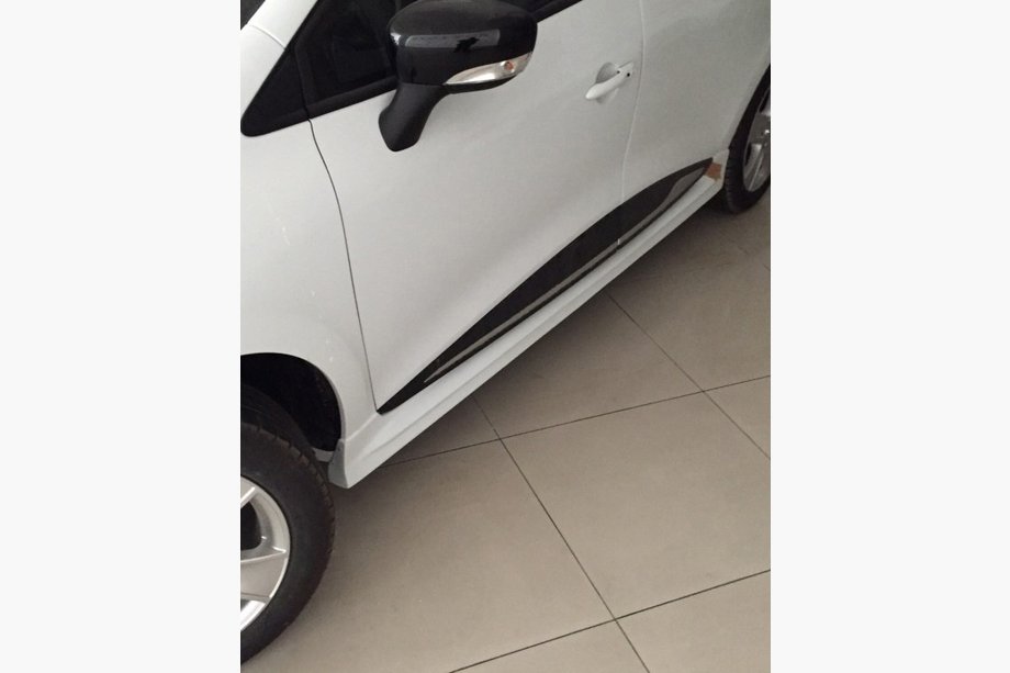 Renault Clio IV 2012–2019 Sidokjolar (för lackering) Image
