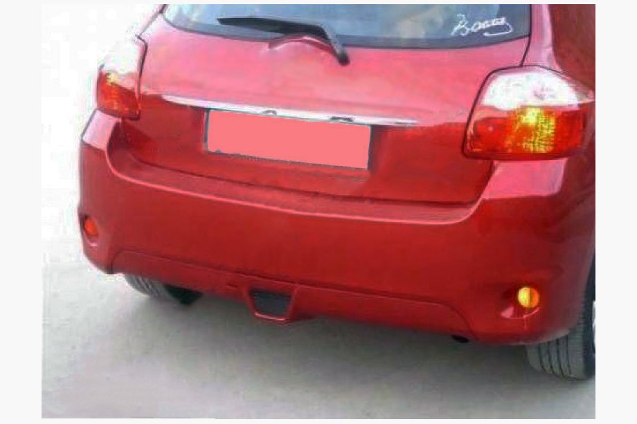 Toyota Auris 2007–2012 Bakre stötfångaröverlägg (för lackering) Image