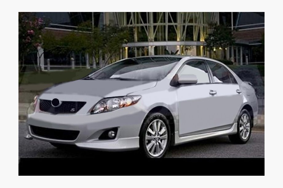 Toyota Corolla 2007–2013 Frontstötfångarläpp (för lackering) Image