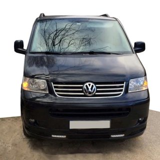 Främre nedre läpp med LED (för lackering) Volkswagen T5 Transporter 2003–2010 foto 2