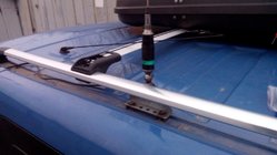 Nissan Pathfinder R51 2005–2014 Låsbara tvärbalkar för takrails (2 st) foto 8