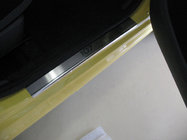 Peugeot 107 2005–2014 Natanika Premium instegsskydd (4 st, rostfritt stål) foto 1
