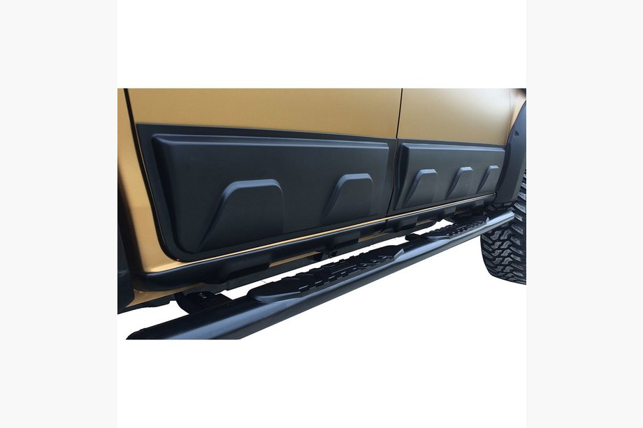 Isuzu D-Max 2011–2019 Dörrlister (4 st, ABS) Image