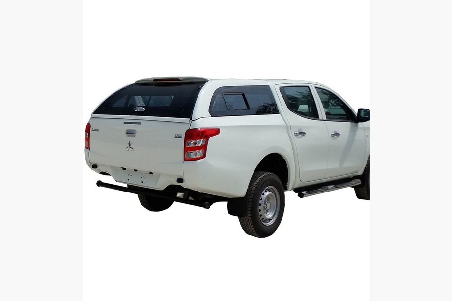 Isuzu D-Max 2011–2019 Flakkåpa med fönster Image