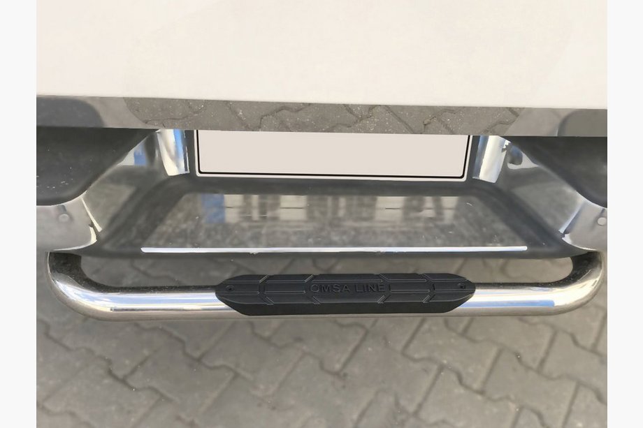 Fiat Fullback 2016– Bakre skyddsbåge Omsa (rostfritt stål) 70 mm Image