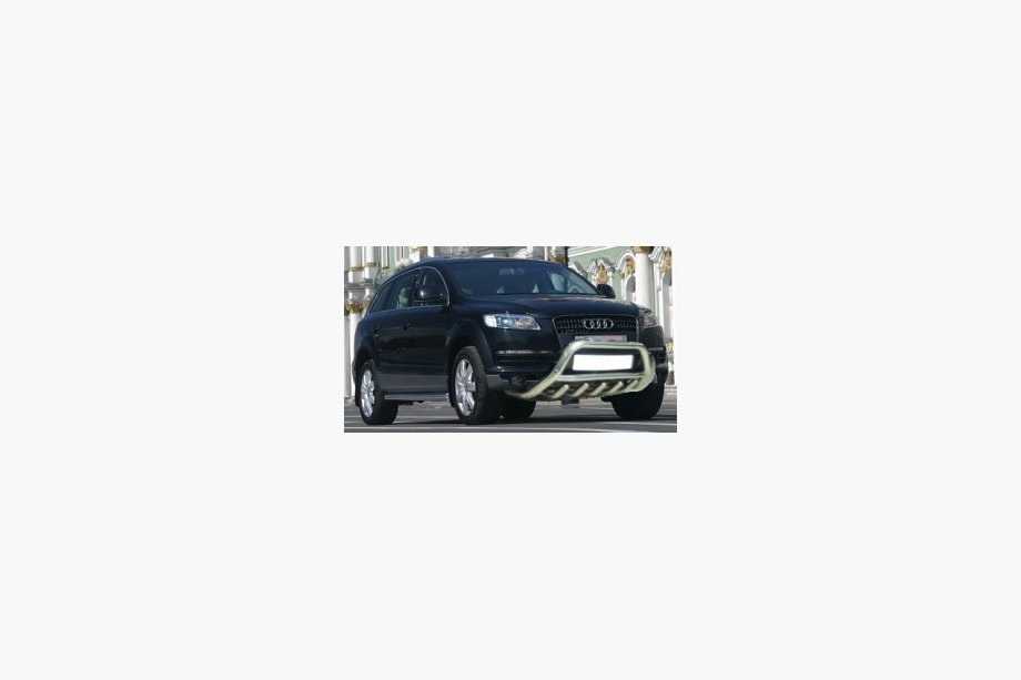 Audi Q7 2005–2015 Frontbåge (rostfritt stål) Ø60 mm Image