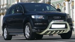 Audi Q7 2005–2015 Frontbåge (rostfritt stål) Ø60 mm foto 1