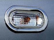 Volkswagen Caddy 2004–2010 Kromade kåpor för blinkers Carmos (2 st) foto 1