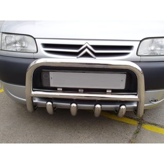 Frontbåge QT006 (rostfri) Peugeot Partner 1996–2008