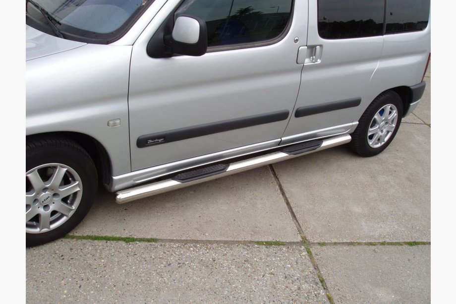 Citroen Berlingo 1996–2008 Sidorör (2 st, rostfritt) Image