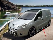 Citroen Berlingo 2008–2018 Sidorör (2 st, rostfritt) 70 mm, med plaststeg foto 1
