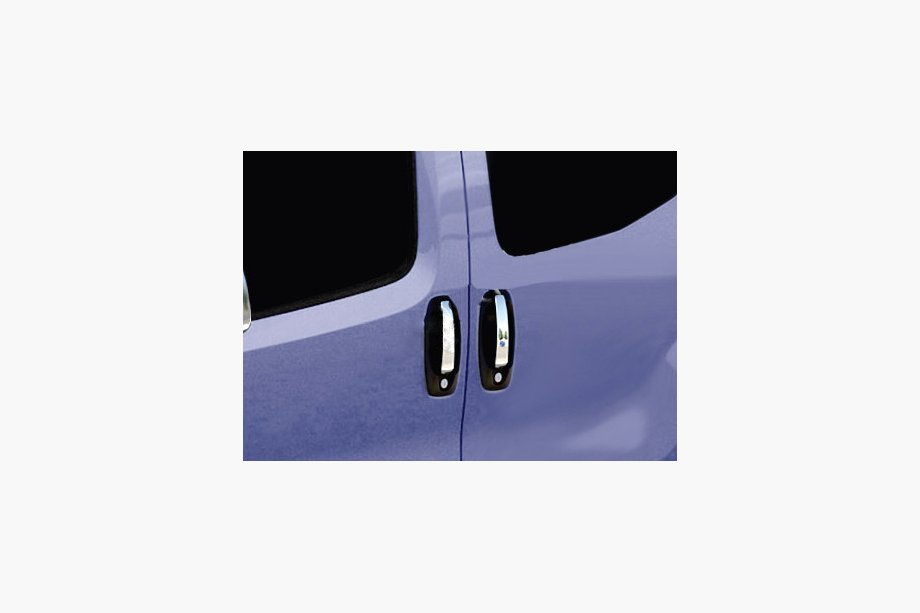 Citroen Nemo 2007–2017 Kromade dörrhandtagsskydd för 5-dörrars modeller Image
