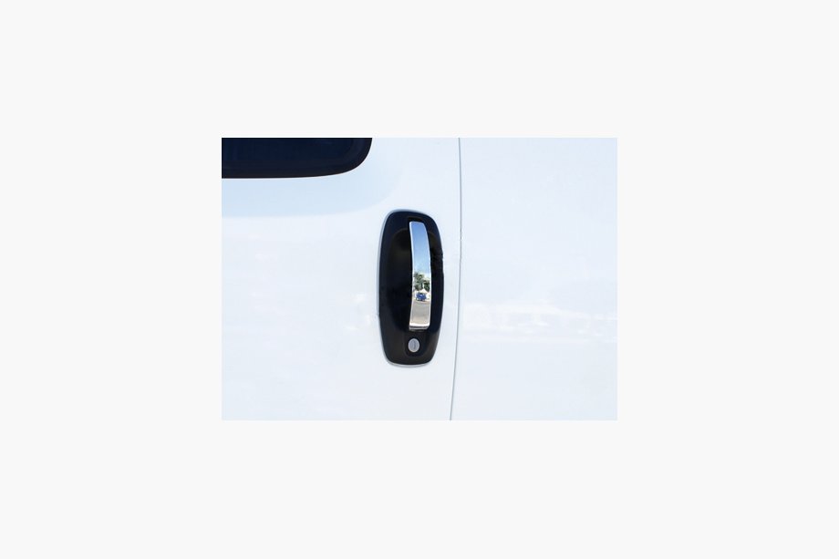 Fiat Fiorino/Qubo 2008–2024 Krompaket för dörrhandtag (5 st kåpor, rostfritt stål) Image