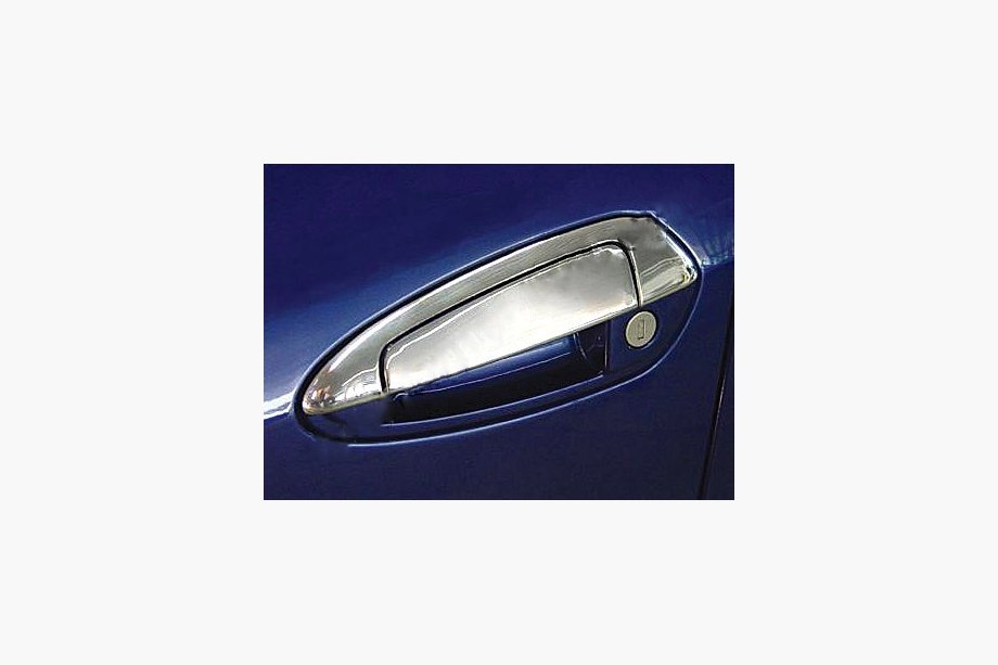 Fiat Punto Grande/EVO 2006–2018 Dörrhandtagskåpor med överdel (2 dörrar, rostfritt stål) Image