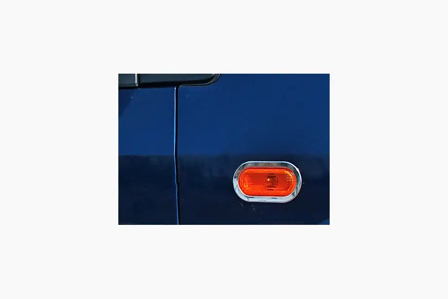 Ford Fiesta 2002–2008 Kromring för blinkers (2 st, rostfritt stål) Image