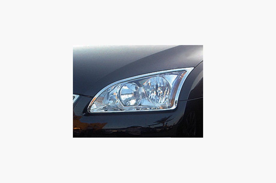 Ford Focus II 2005–2008 Krom strålkastarkåpor (2 st, ABS) Image