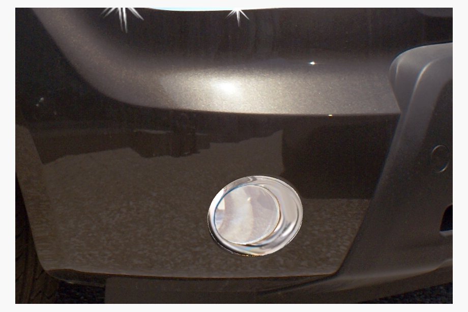 Kia Soul I 2008–2013 Kromramar till dimljus (2 st, rostfritt stål) Image