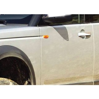 Dörrhandtagskåpor (4 st, rostfritt stål) Land Rover Discovery II 1998–2004