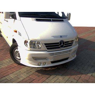 Frontstötfångarlist för 4 strålkastare (CDI, för lackering) Mercedes Sprinter W901/902/903/904/905 1995–2006 foto 2
