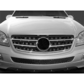 Grillister (5 st, rostfritt stål) Mercedes ML W164 2005–2011 foto 1
