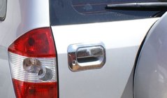 Chery Tiggo 1 2005–2016 Kåpa till bakre dörrhandtag i rostfritt stål foto 1