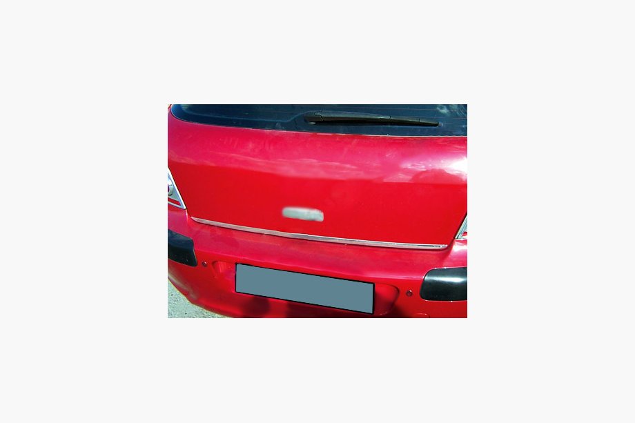 Peugeot 307 2001–2008 Kromlist till baklucka (rostfritt stål) Image