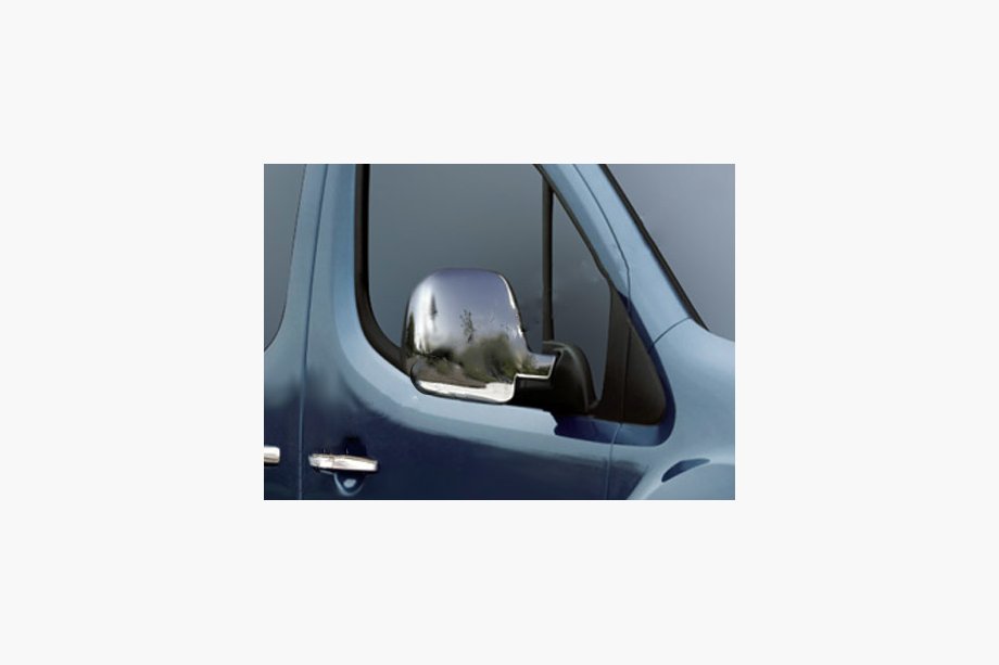 Peugeot Partner 1996–2008 (OMSA) Kromade spegelkåpor (ABS) 2 st Image